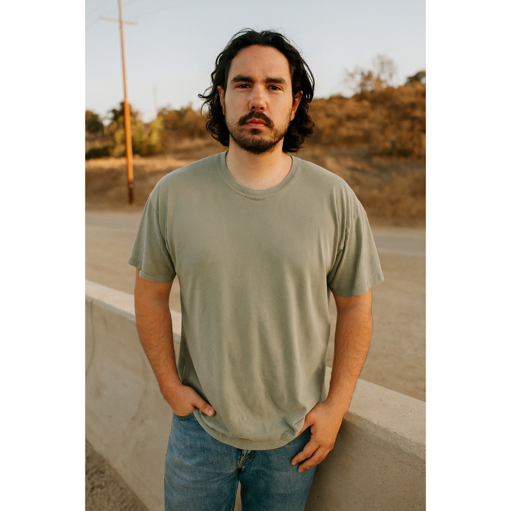 The Great T-Shirt Mens 1 Small Sage Green Basic Crew Neck Made in USA Minimalist